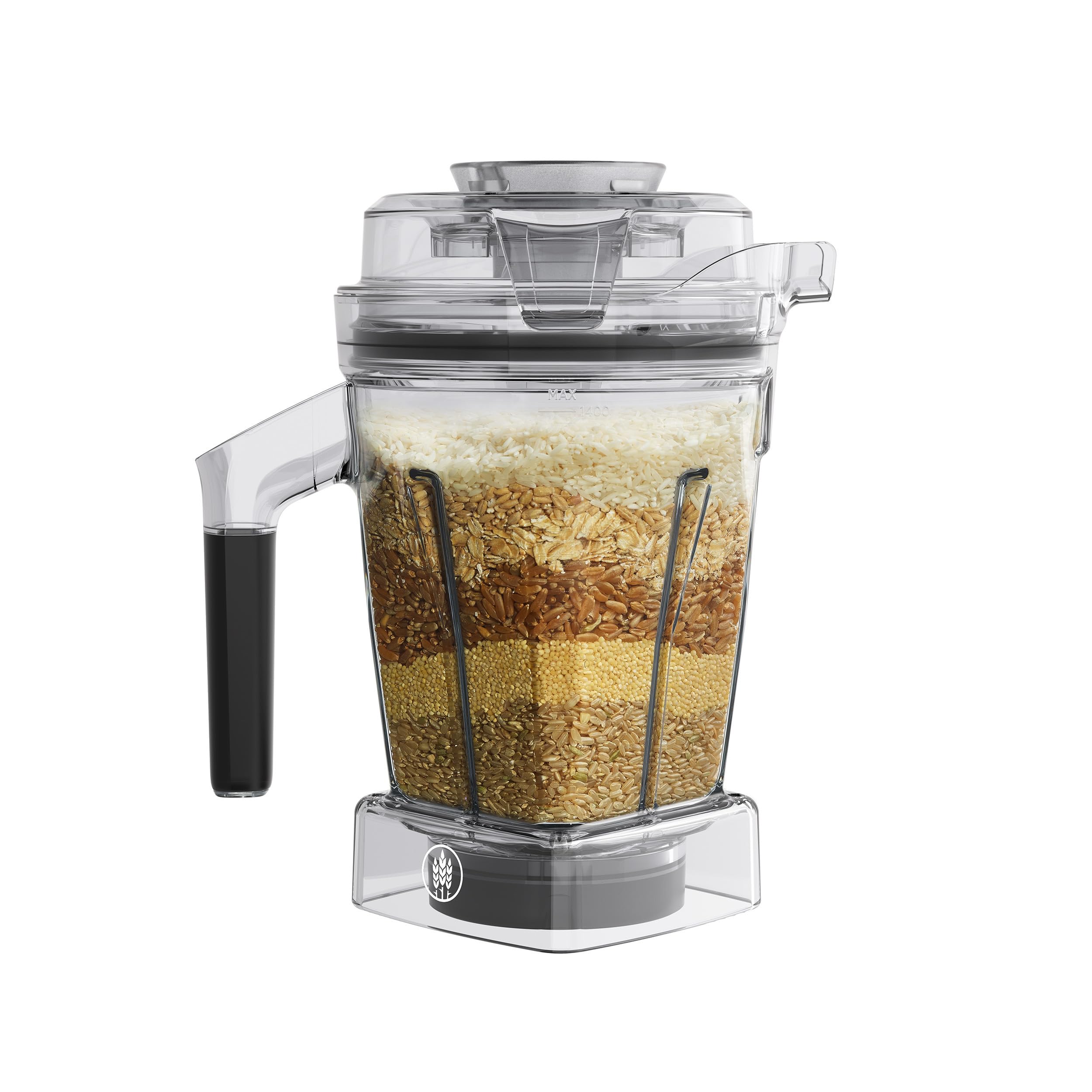 Vitamix 48-ounce Dry Grains Container with SELF-DETECT, BPA-Free, Dishwasher-Safe, Compatible with All Full-Size Vitamix Blenders