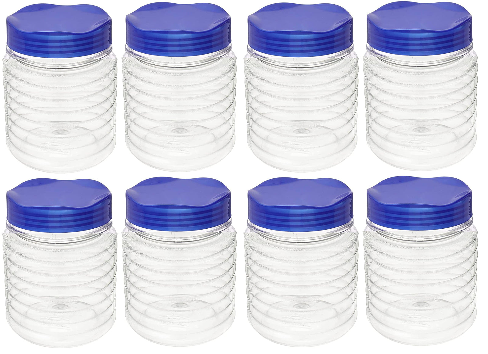 elyassin Spice Jar Set, 8 Pieces - Multicolor