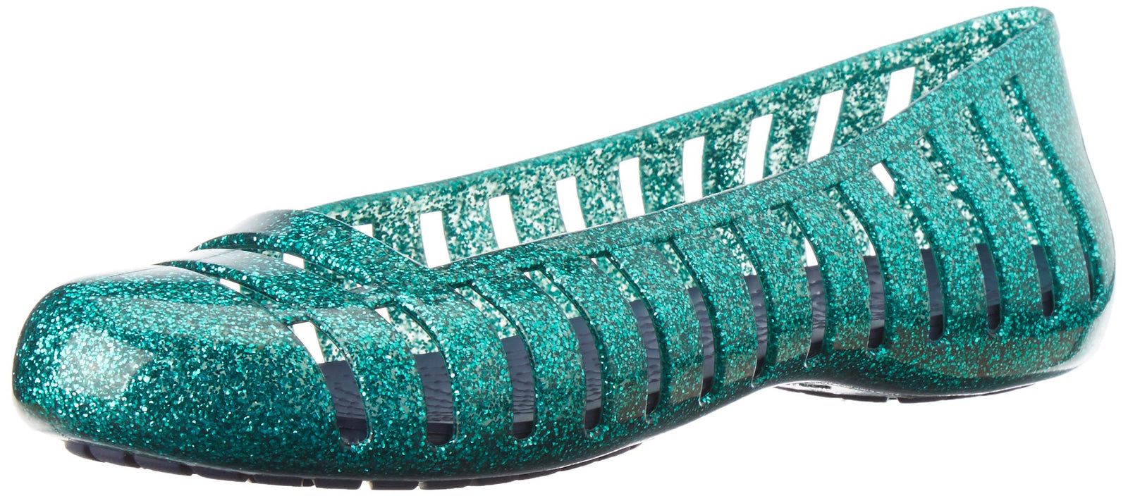 Crocs Girls’ Shiny Flat Shoes – Comfortable and Stylish