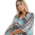 Jamila Women Self Pattern Round Collar Cover Up