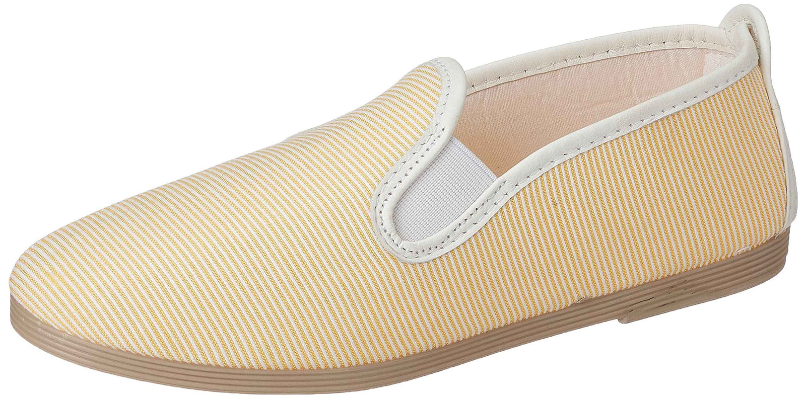 Flossy San Javier Notched-Vamp Striped Slip-On Shoes for Women - Without Box - Safqqa Egypt