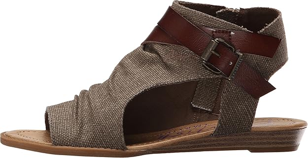 Blowfish Women Sandals Brown Comfortable Casual Everyday Wear – Safqqa Egypt