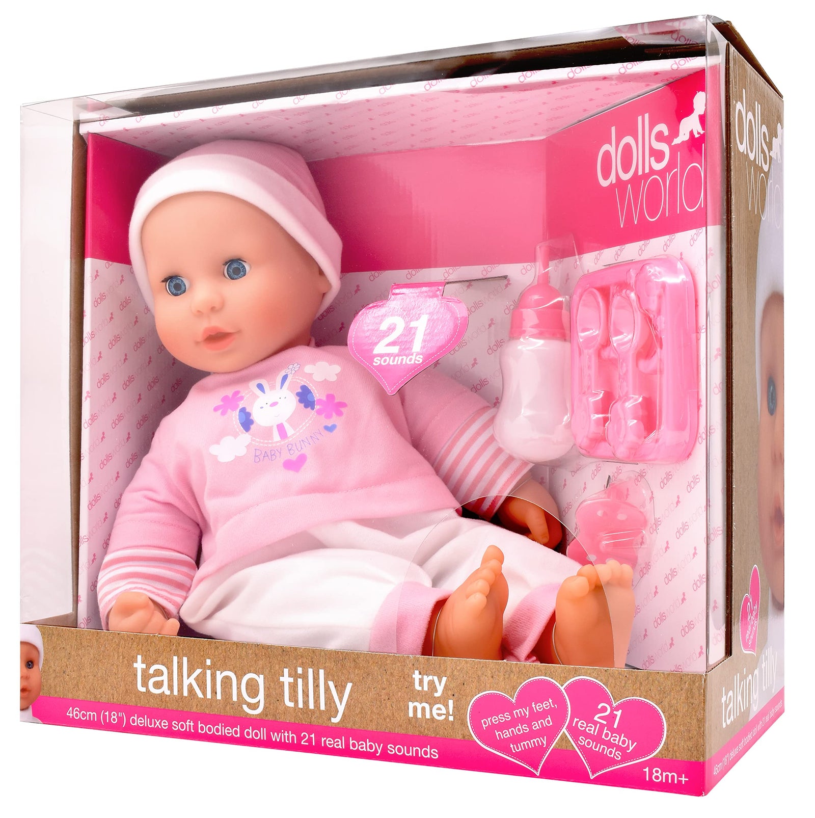 Dolls World Talking Tilly Doll