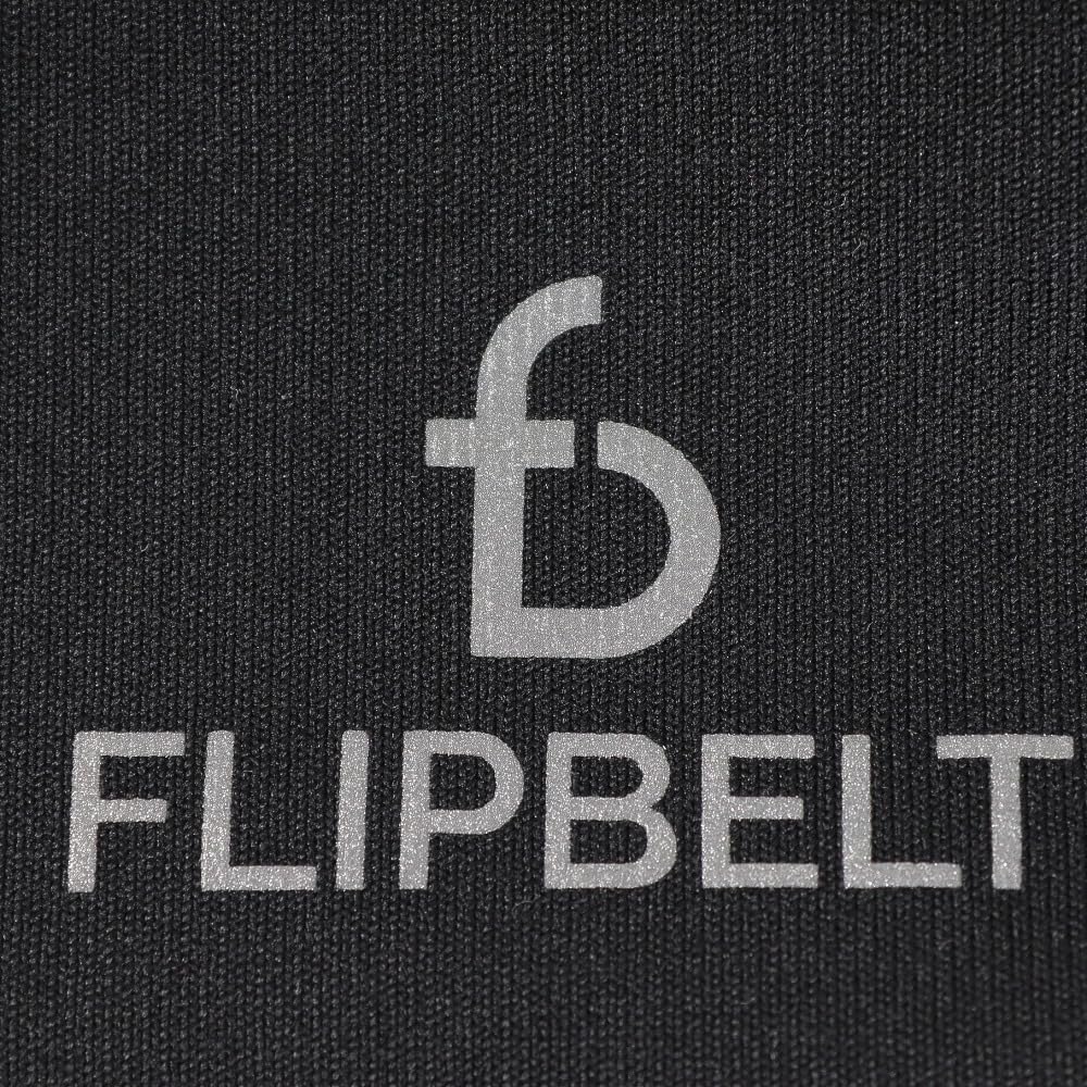 FlipBelt Black Zipper – Running & Workout Waist Belt