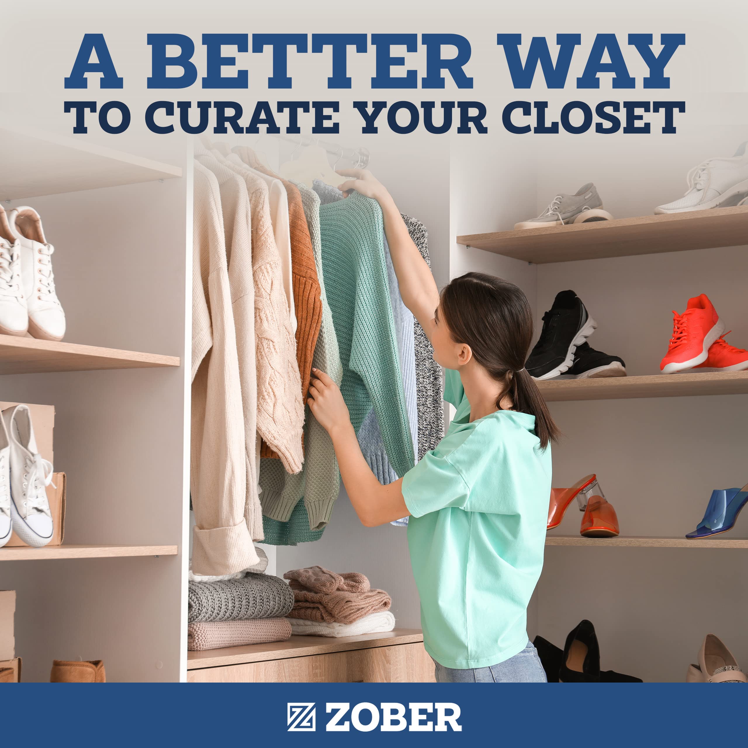 Zober Velvet Hangers 50 Pack – Coats, Pants & Dress Clothes – Safqqa Egypt