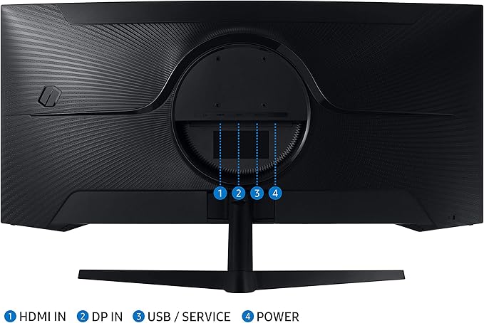 Samsung Odyssey G5 34 Inch Curved Gaming Monitor 1000R (Damage Box) – Safqqa Egypt