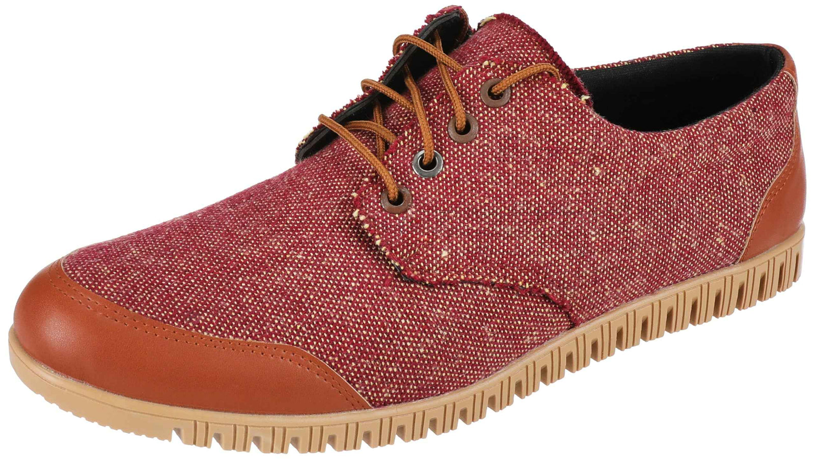 OX mens OX Faux Leather Lace-Up Sneakers For Men OX1060 Loafer - Safqqa Egypt