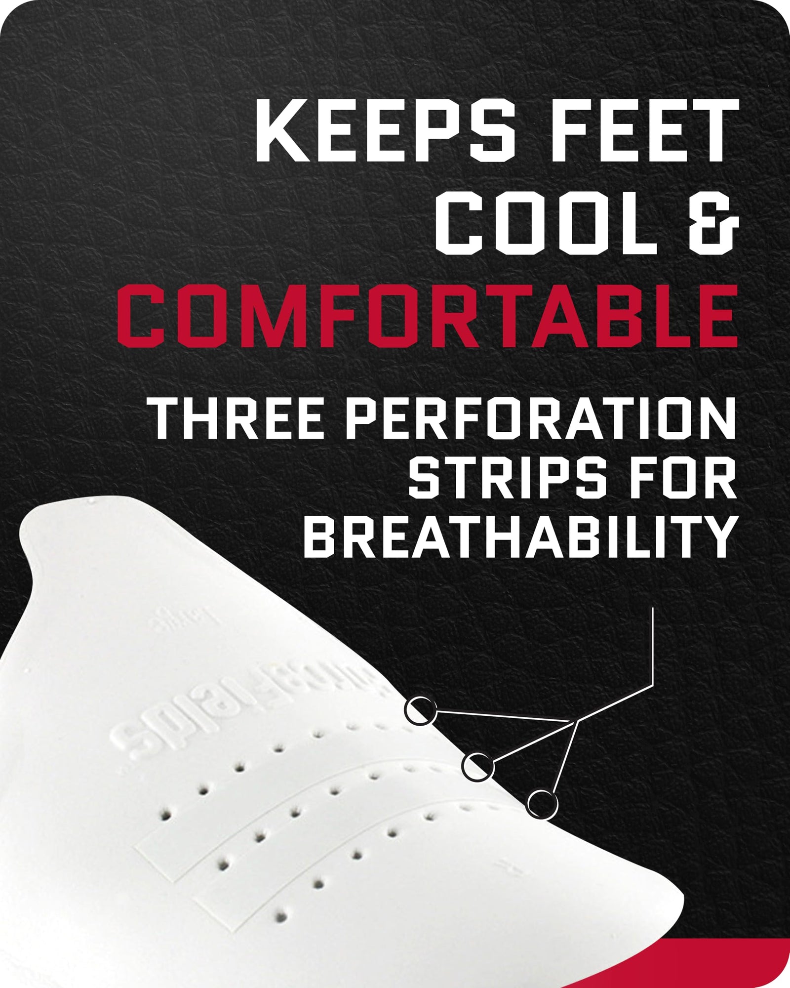 واقي مقدمة الحذاء من فورس فيلدز مصمم لحماية الحذاء من التجاعيد والانثناءات التي تظهر في منطقة الأصابع، مما يساعد على الحفاظ على مظهر الحذاء وكأنه جديد. مصنوع من خامات مرنة وقوية