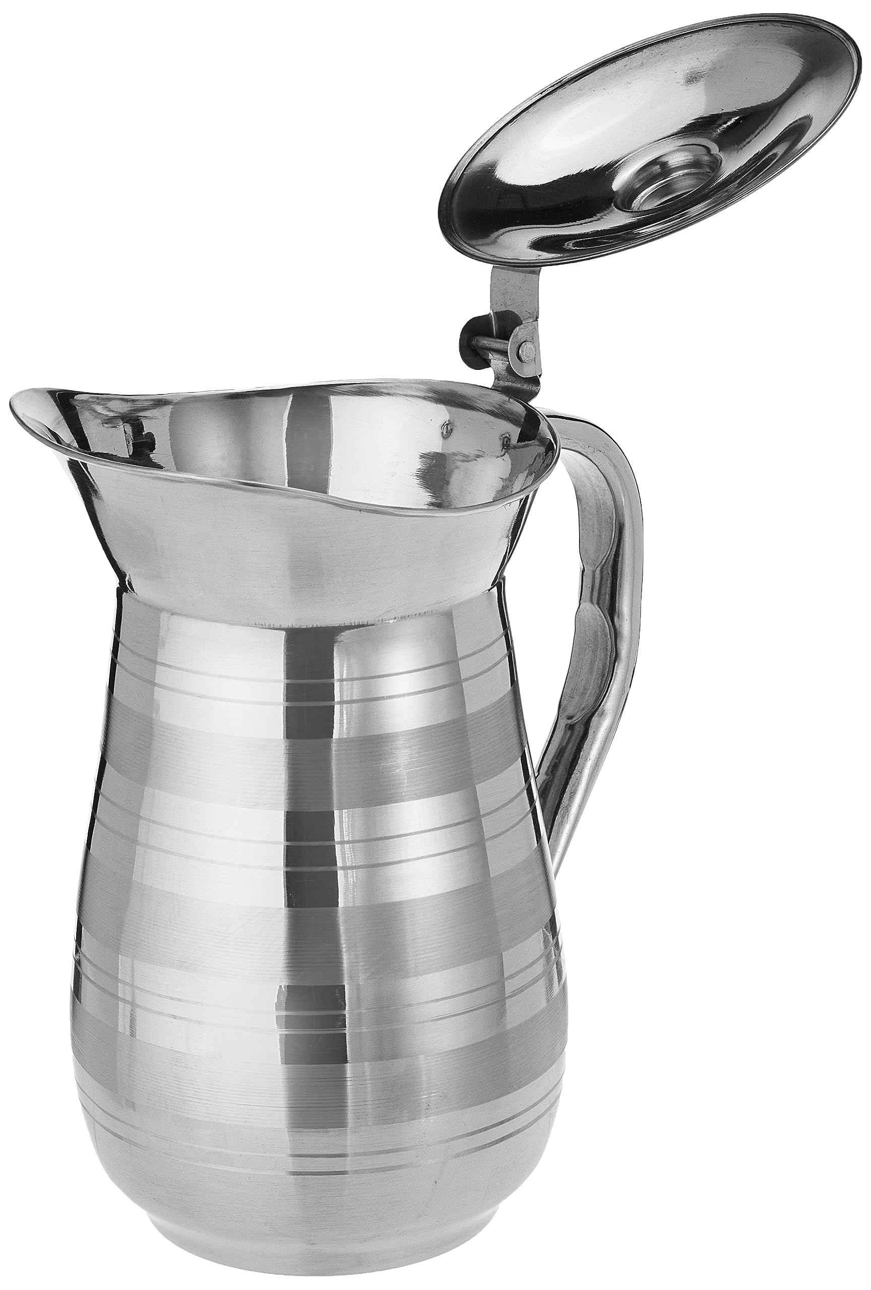 Raj Stainless Steel Jug ‎13.2 x 23.6 x 16.2 cm, STJ002, Pitcher, Carafe, Serving Jug , Serveware
