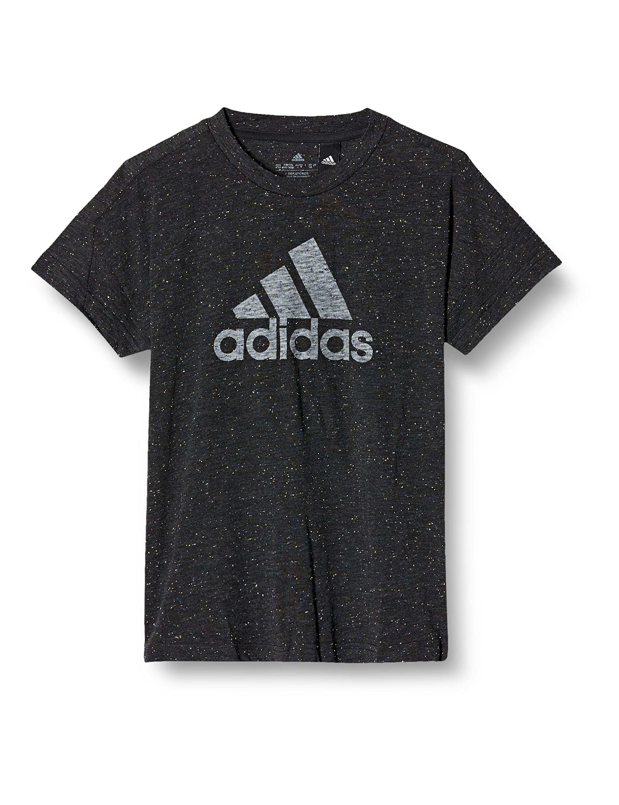 Adidas TC558 Short Sleeve Kids Future Icon Cotton Loose Badge of Sports T-shirt