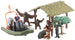 Zhong Jieming Toys Miniature Monkey Animal Figure with Farmer Action Figure - 11 Pieces - Safqqa Egypt