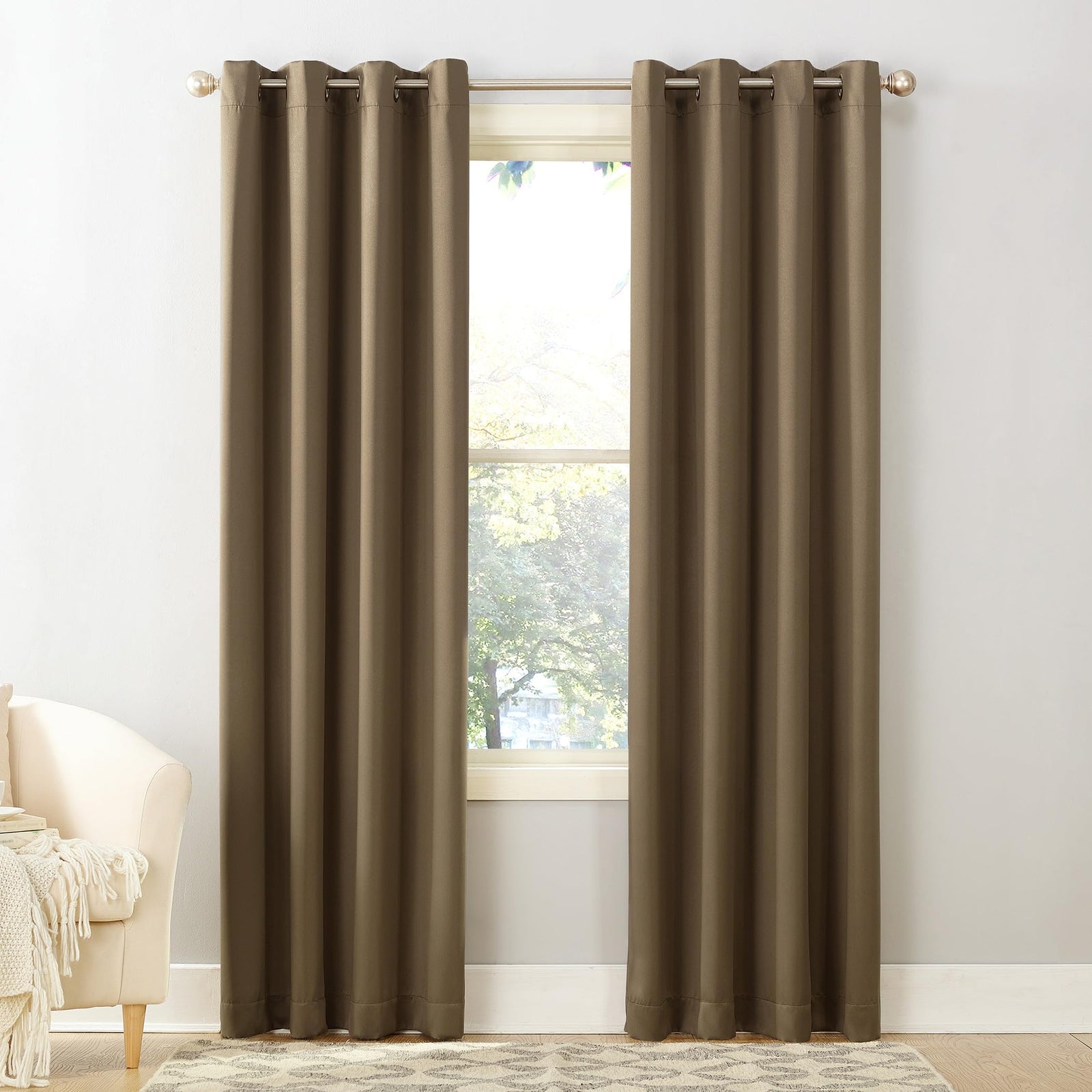 Sun Zero Curtain Panel, 54