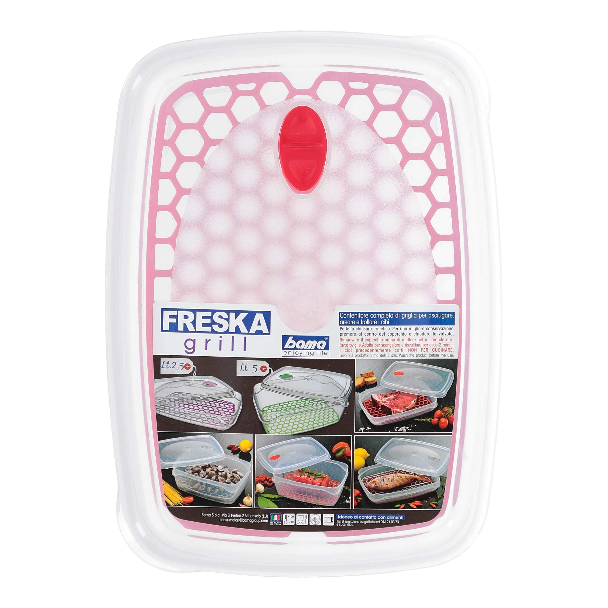 Bama Freska Grill Set – طقم شواء عملي لتجربة مثالية في الهواء الطلق