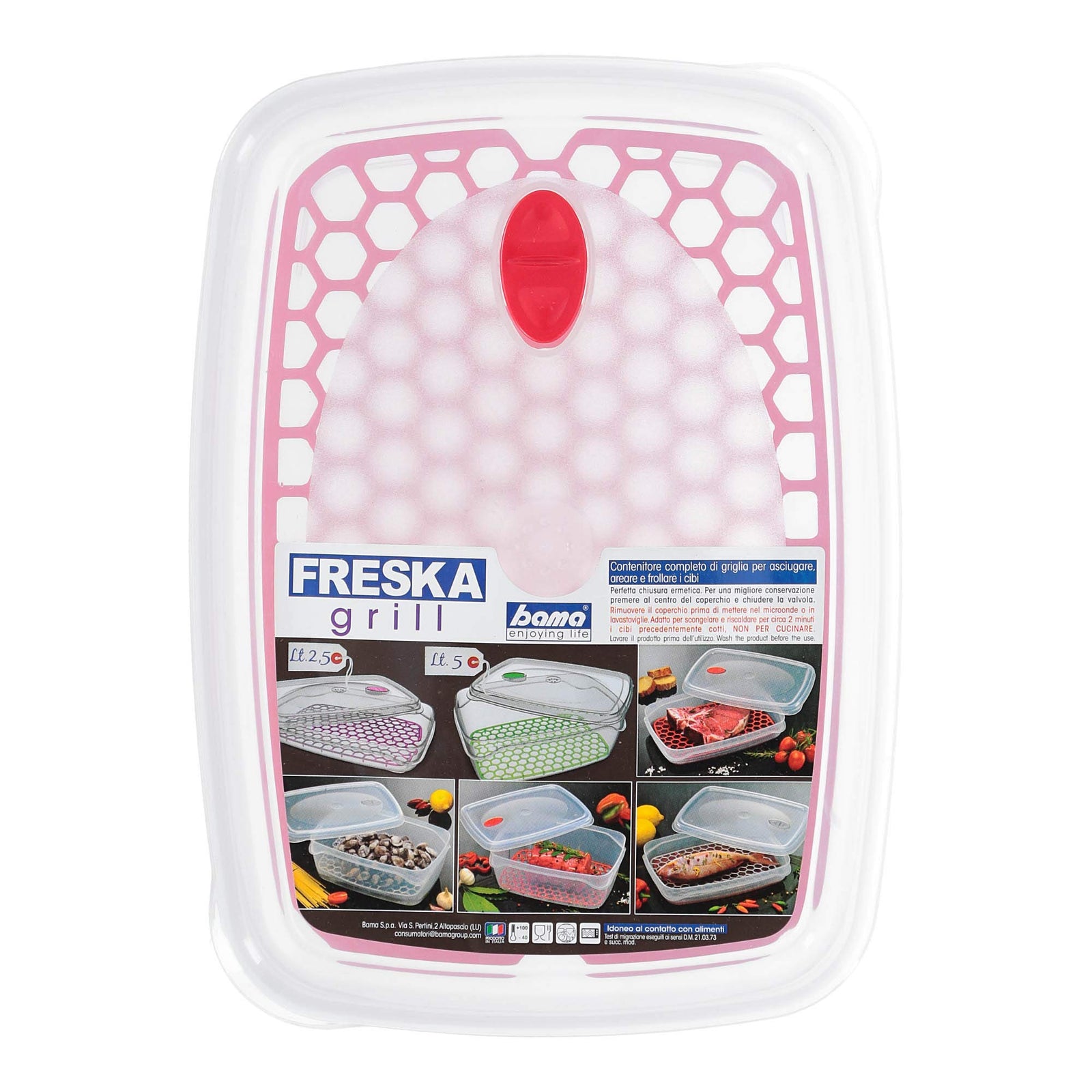 Bama Freska Grill Set – طقم شواء عملي لتجربة مثالية في الهواء الطلق