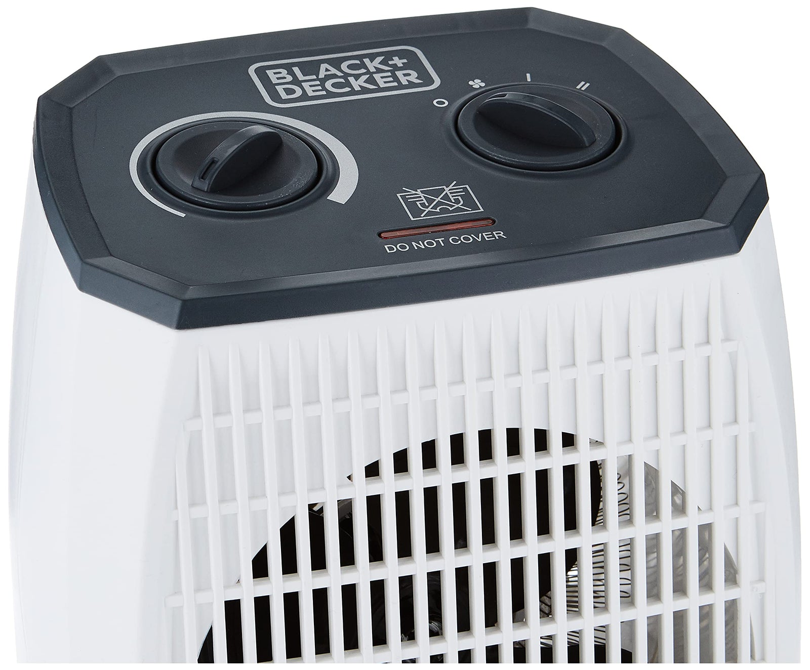 Black & Decker 2000W Vertical Fan Heater, White, 1.44 kg, HX310