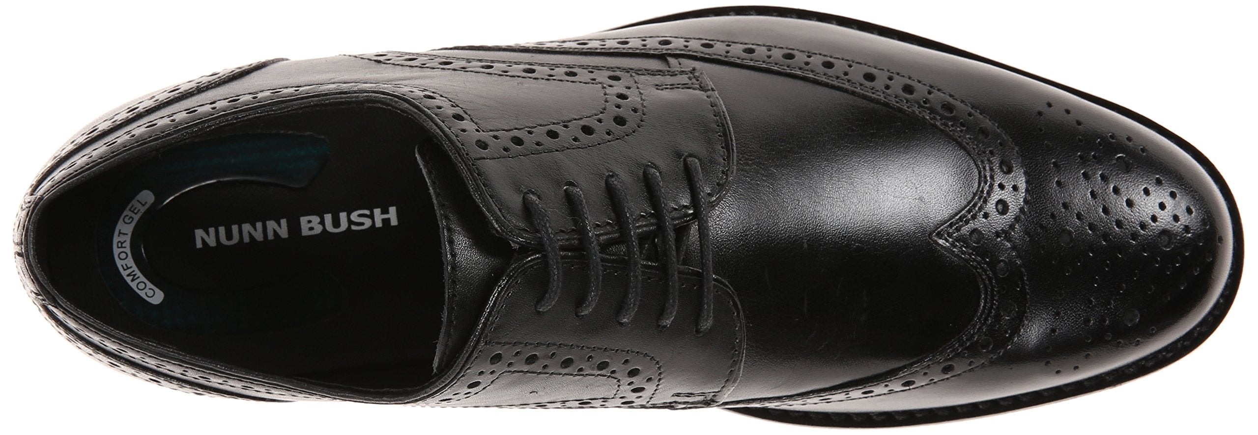 Nunn Bush Men’s Nelson Wing Tip Oxford – Dress Casual Lace-Up Shoes