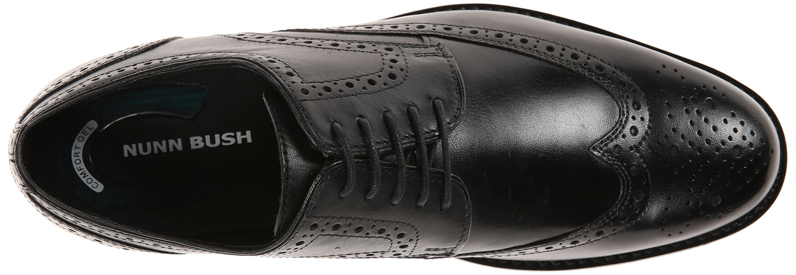 Nunn Bush Men’s Nelson Wing Tip Oxford – Dress Casual Lace-Up Shoes