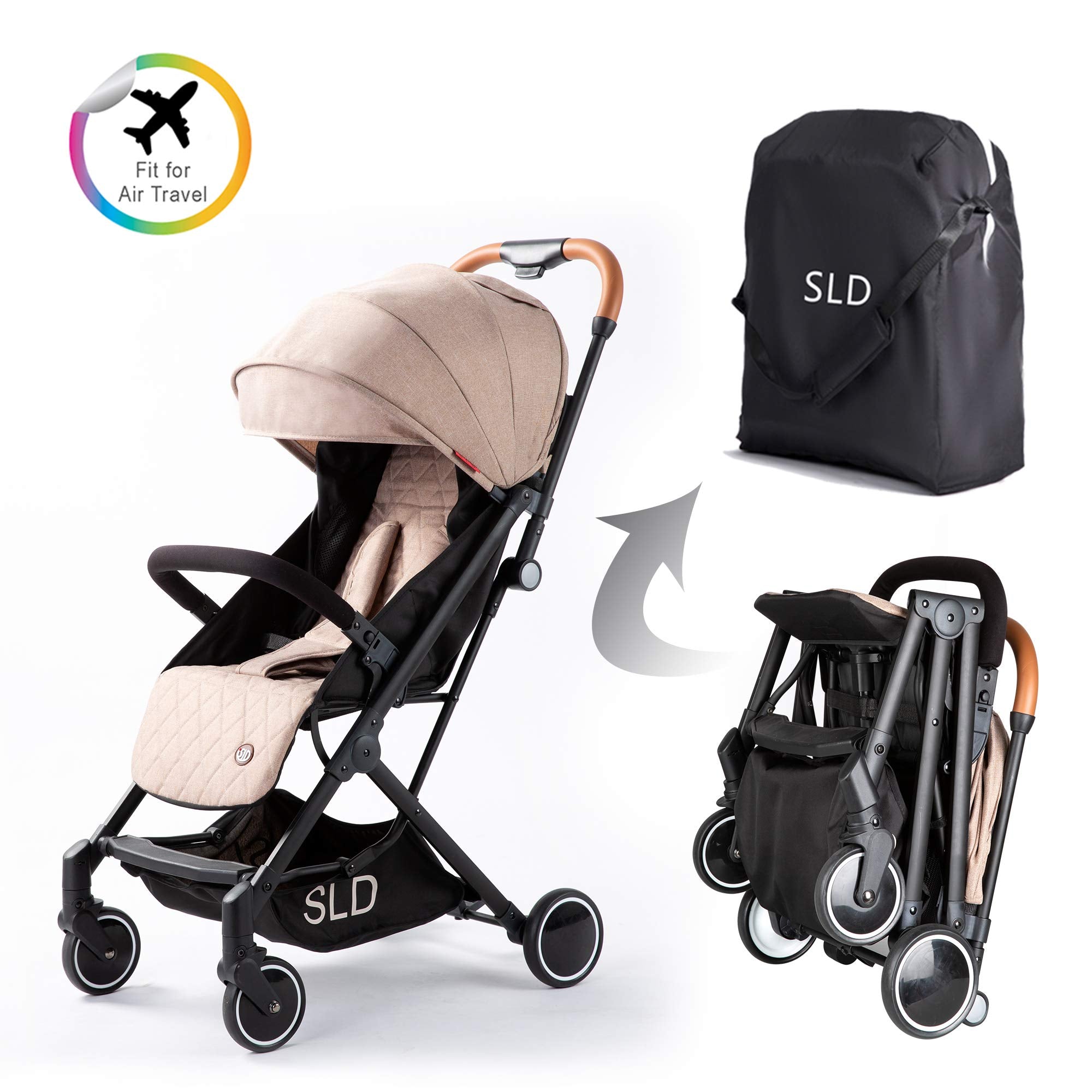 Teknum SLD Stroller Elite Diaper Bag Bundle,Includes a spacious and organized diaper bag