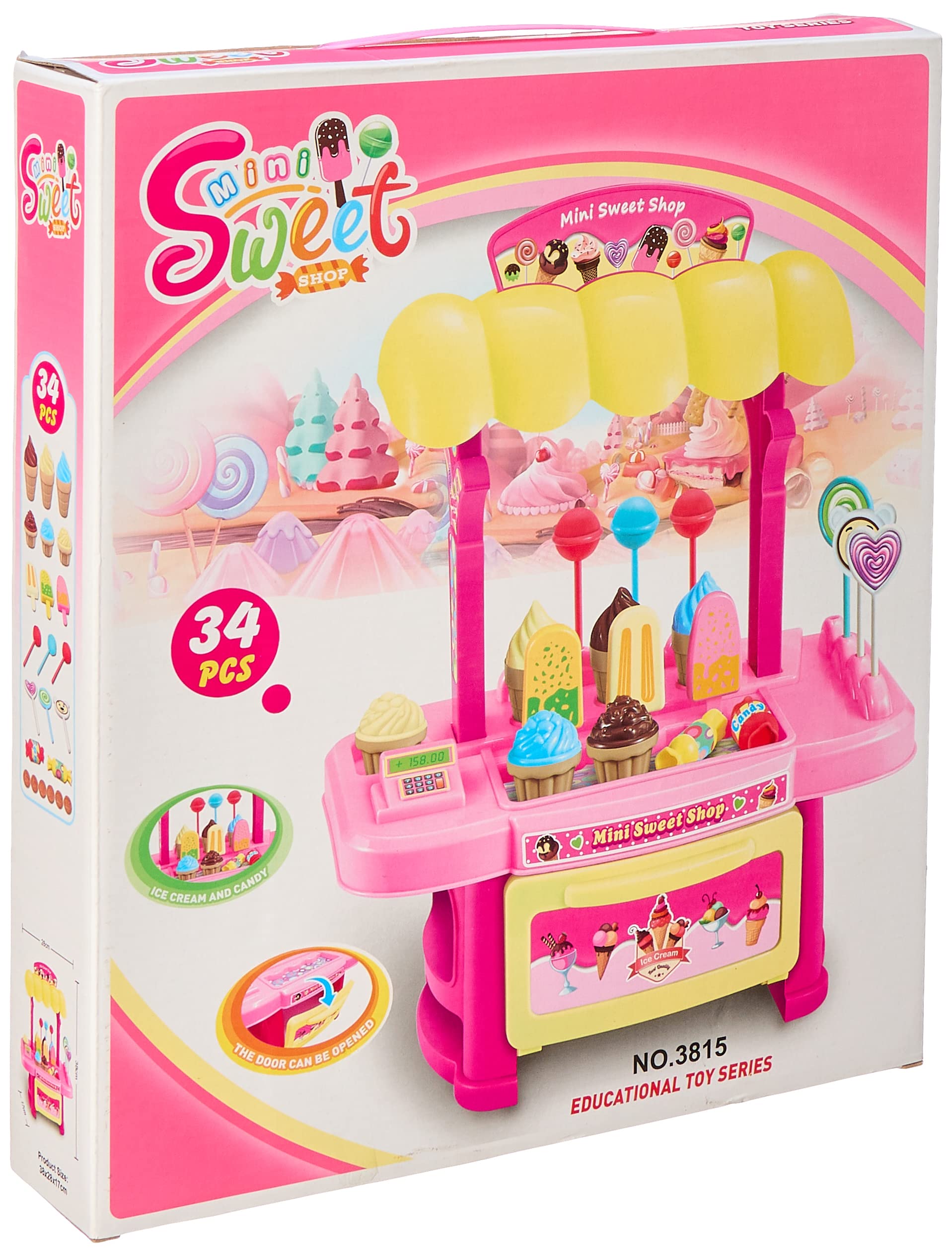 Mini sweet shop 34pcs educational toy series +3y