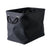 DII Polyester Storage Bin, Medium, Black