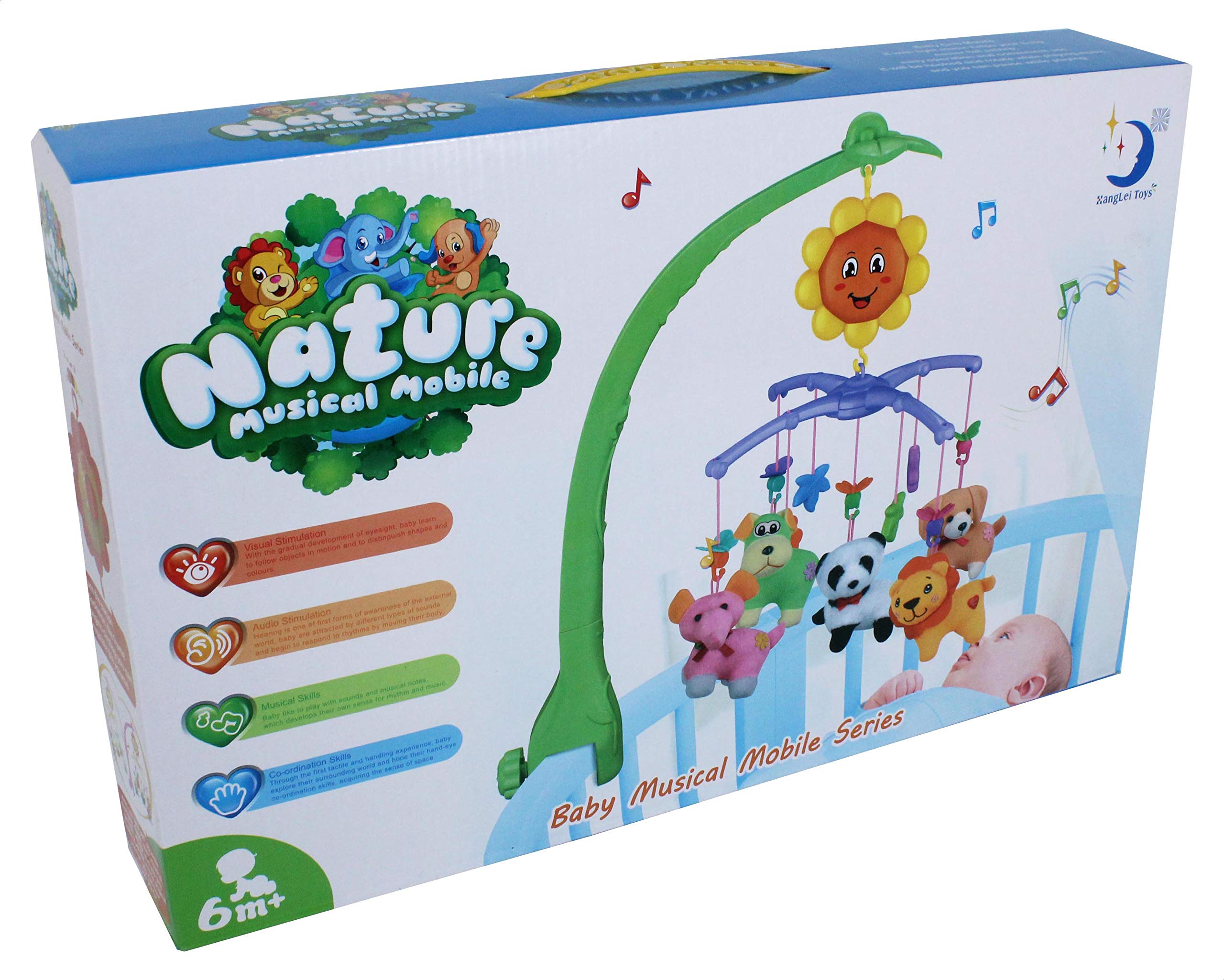 ShangLei Toys Large Crib Nature Musical Mobile