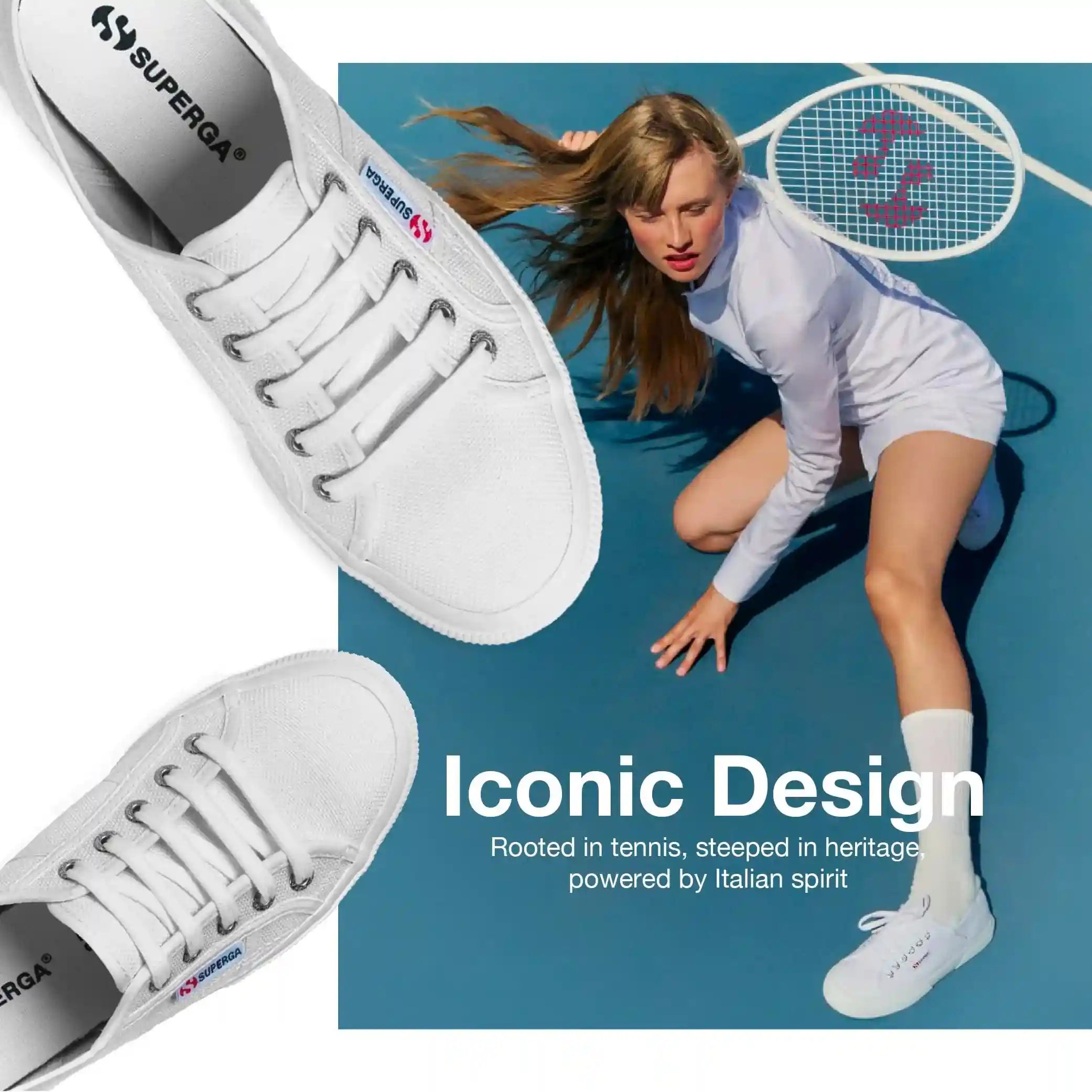 Superga Shoes For Women Cushioned insole for all-day comfort – Safqqa Egypt