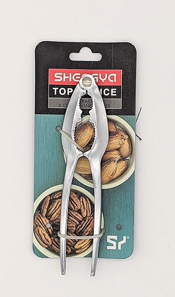 Stainless Steel Nutcracker & Opener – 2-in-1 Durable Tool