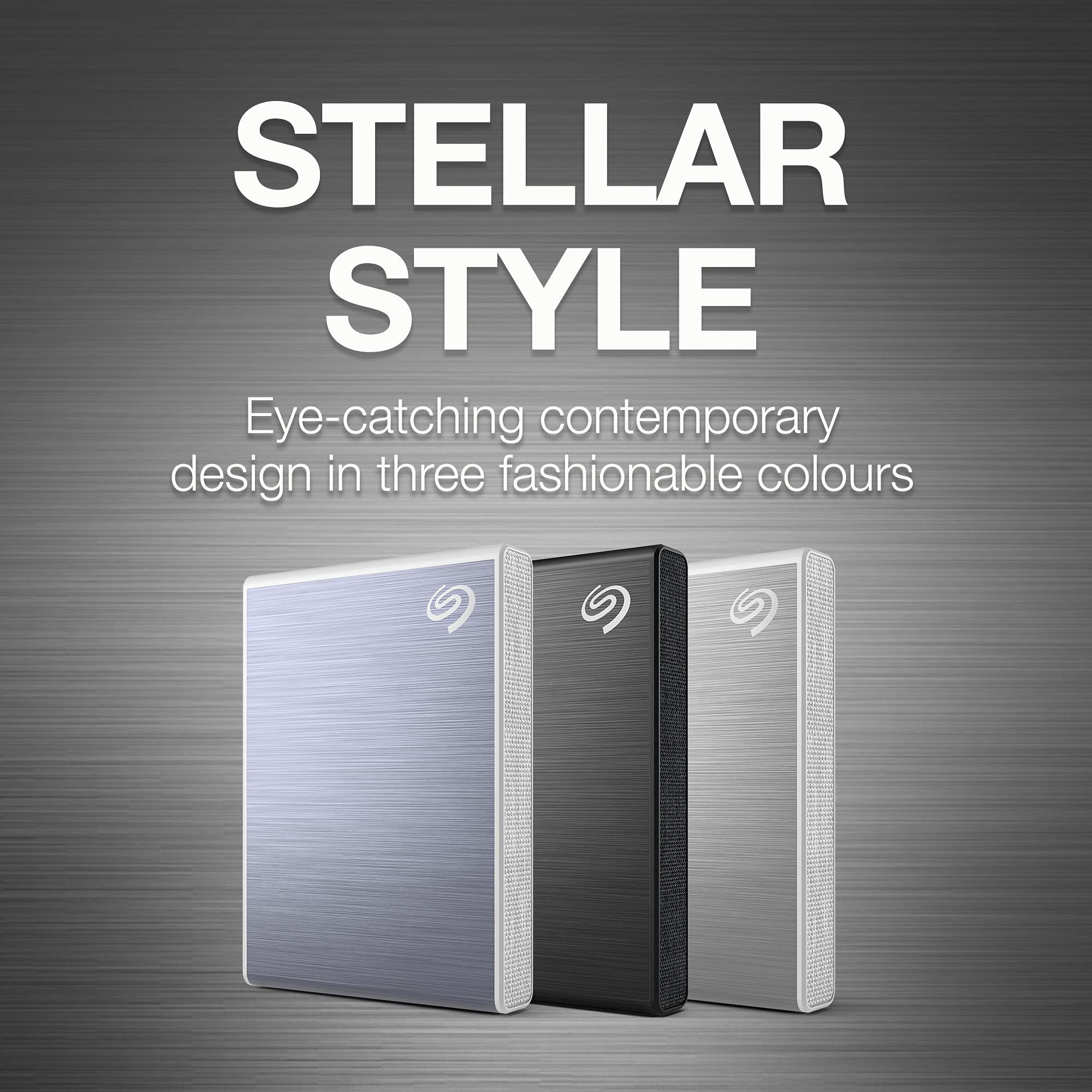 Seagate One Touch SSD, 1TB, External SSD, USB 3.0, Black, Creative Cloud Photography (STKM1000400) – Safqqa Egypt