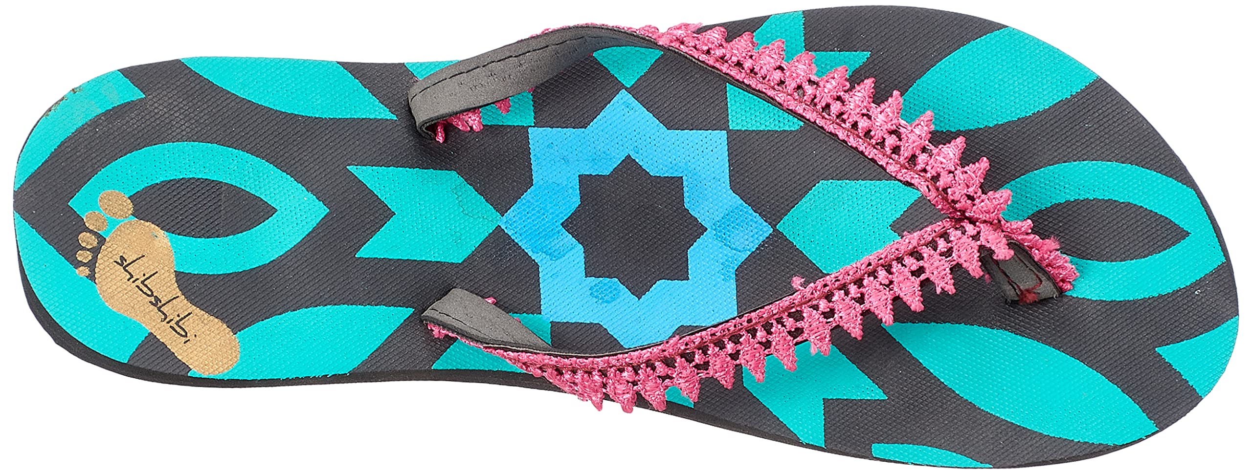 Shibshibi Rubber Flip Flop Slipper For Women - Safqqa Egypt