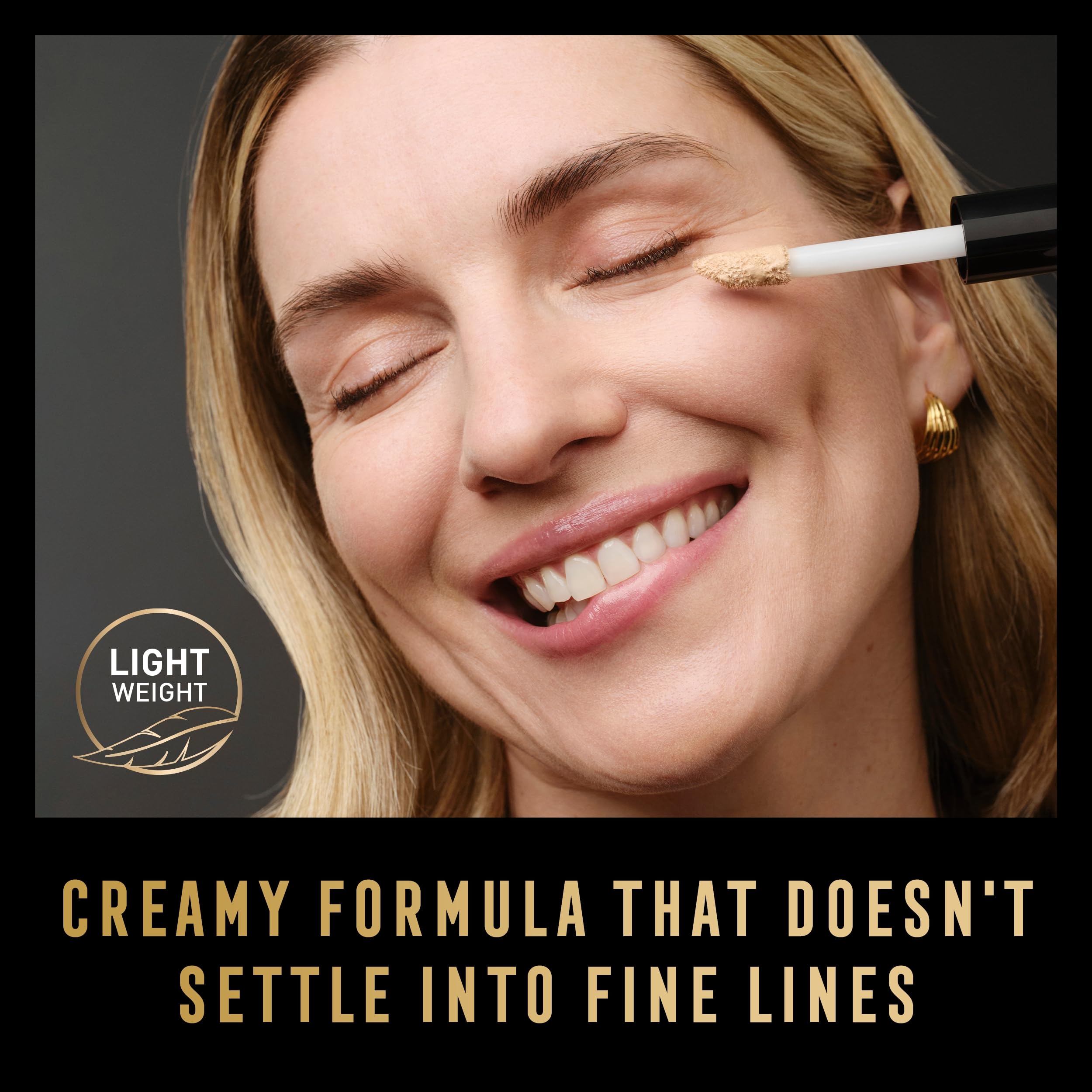 كونسيلر ومصحح توب فيس ماكس فاكتور (الدرجة 7N) يتميز بتركيبة عالية الأداء توفر تغطية مثالية ومظهرًا طبيعيًا. يساعد على إخفاء الهالات السوداء والعيوب والتصبغات مع تفتيح البشرة لمنحها مظهرًا موحدًا ونقيًا.