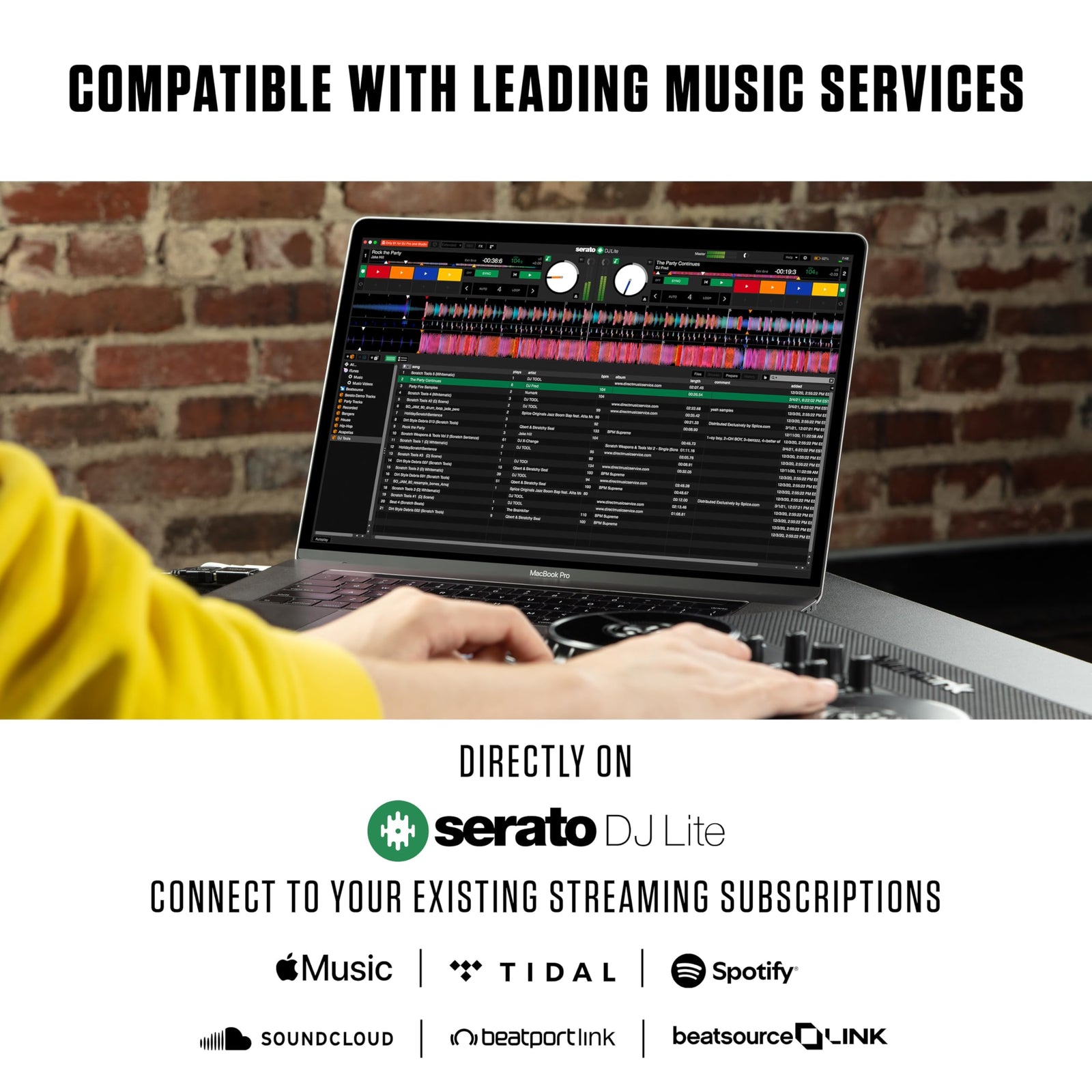 كنترولر دي جي من-بوكس تالف Numark مع سماعات مدمجة وإضاءة ومكسر صوت ويدعم Serato DJ Lite