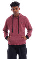 Ravin mens Ravin 96047 Slip On Heather Burgundy Hooded Neck Hoodie Sweatshirt