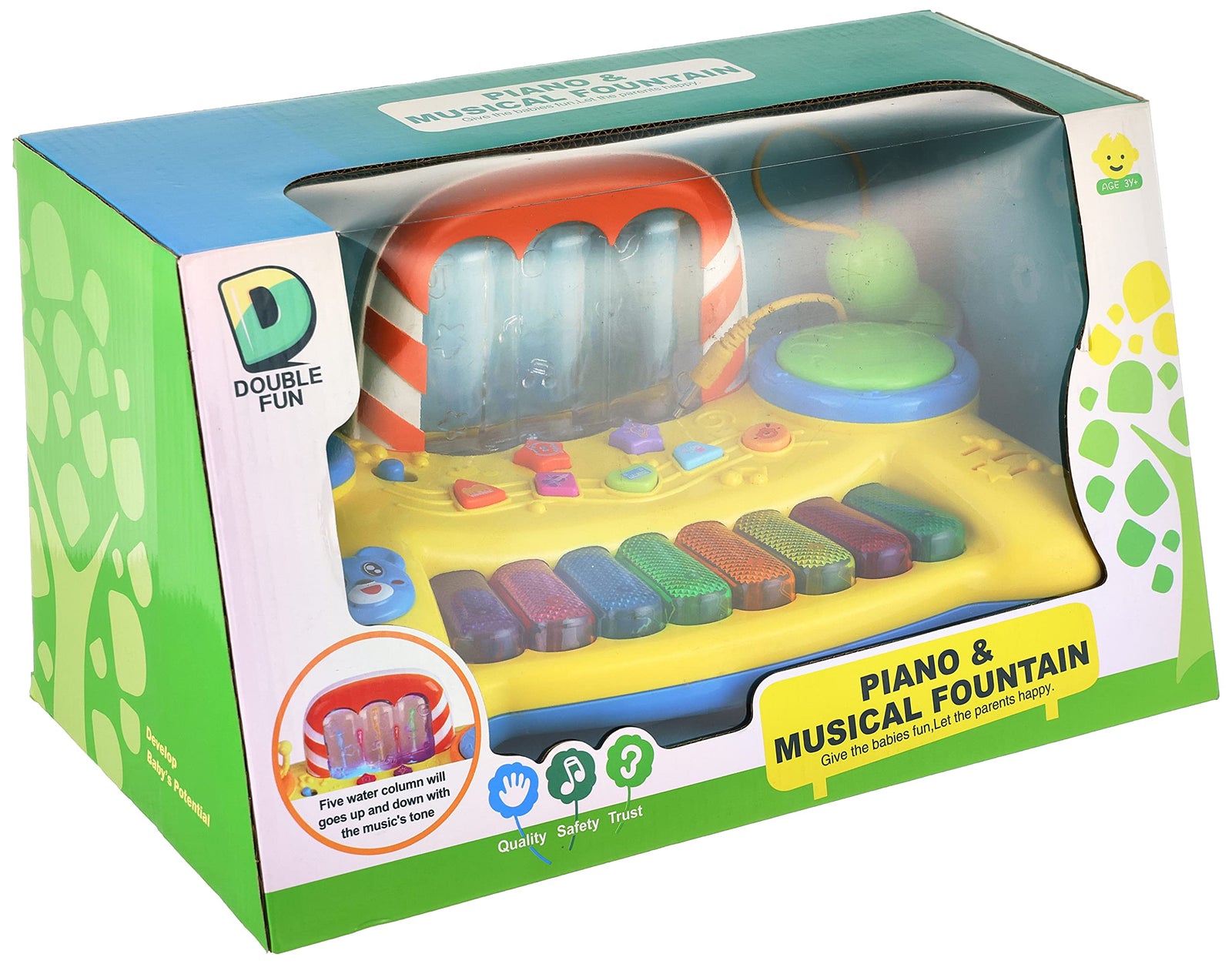 Double Fun 112 Musical Piano for Kids - S