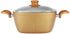 El Amal Elite Granite Squared Cooking Pot - 24 cm - Gold