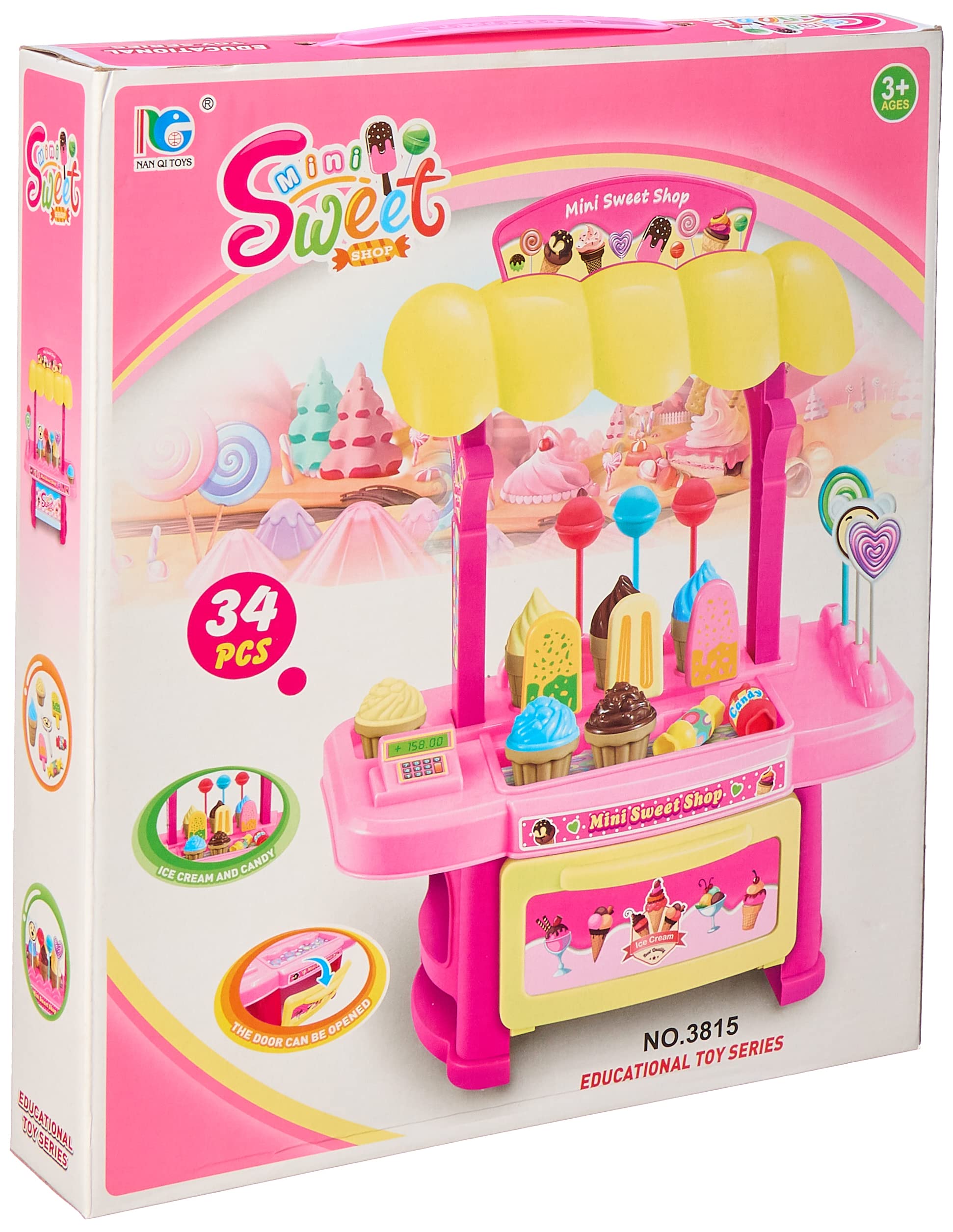 Mini sweet shop 34pcs educational toy series +3y