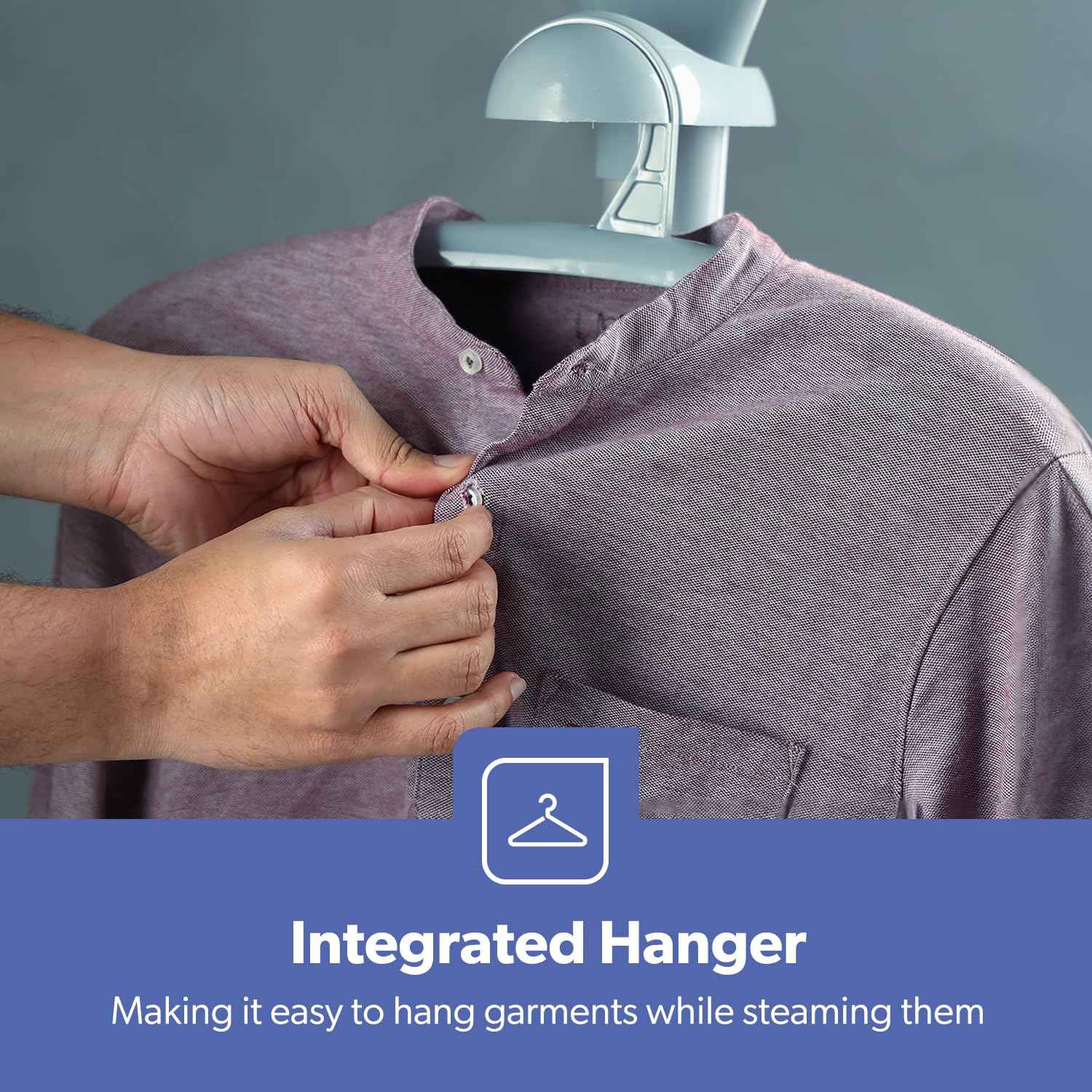 Geepas 2000W Garment Steamer, 1.8L Water Tank, GGS25022N- Have Scratches - Safqqa Egypt