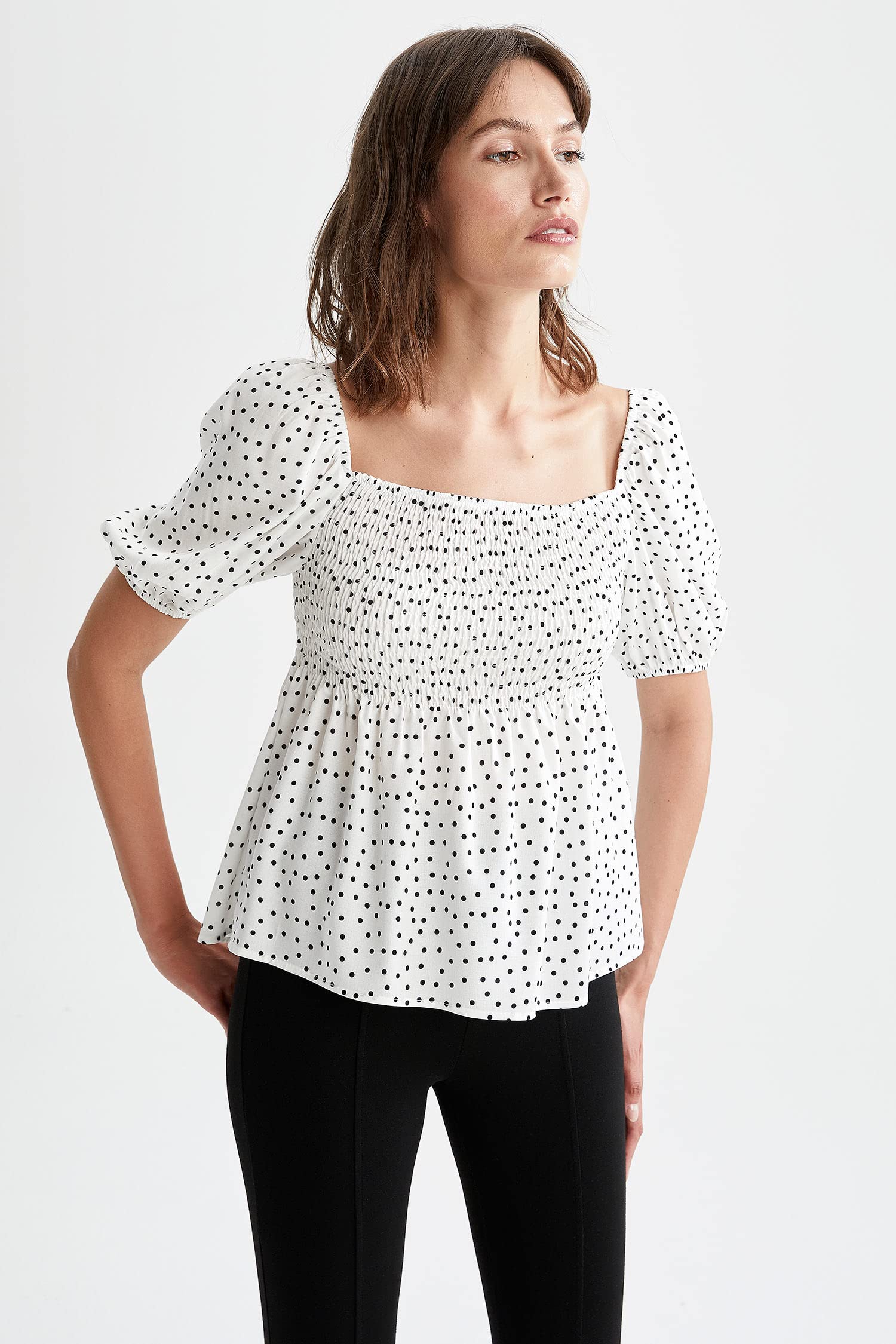 DeFacto womens U4258AZ Blouses