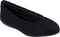 حذاء باليه حريمي مسطح من Skechers Modern Comfort – نعل مطاطي مقاوم للماء