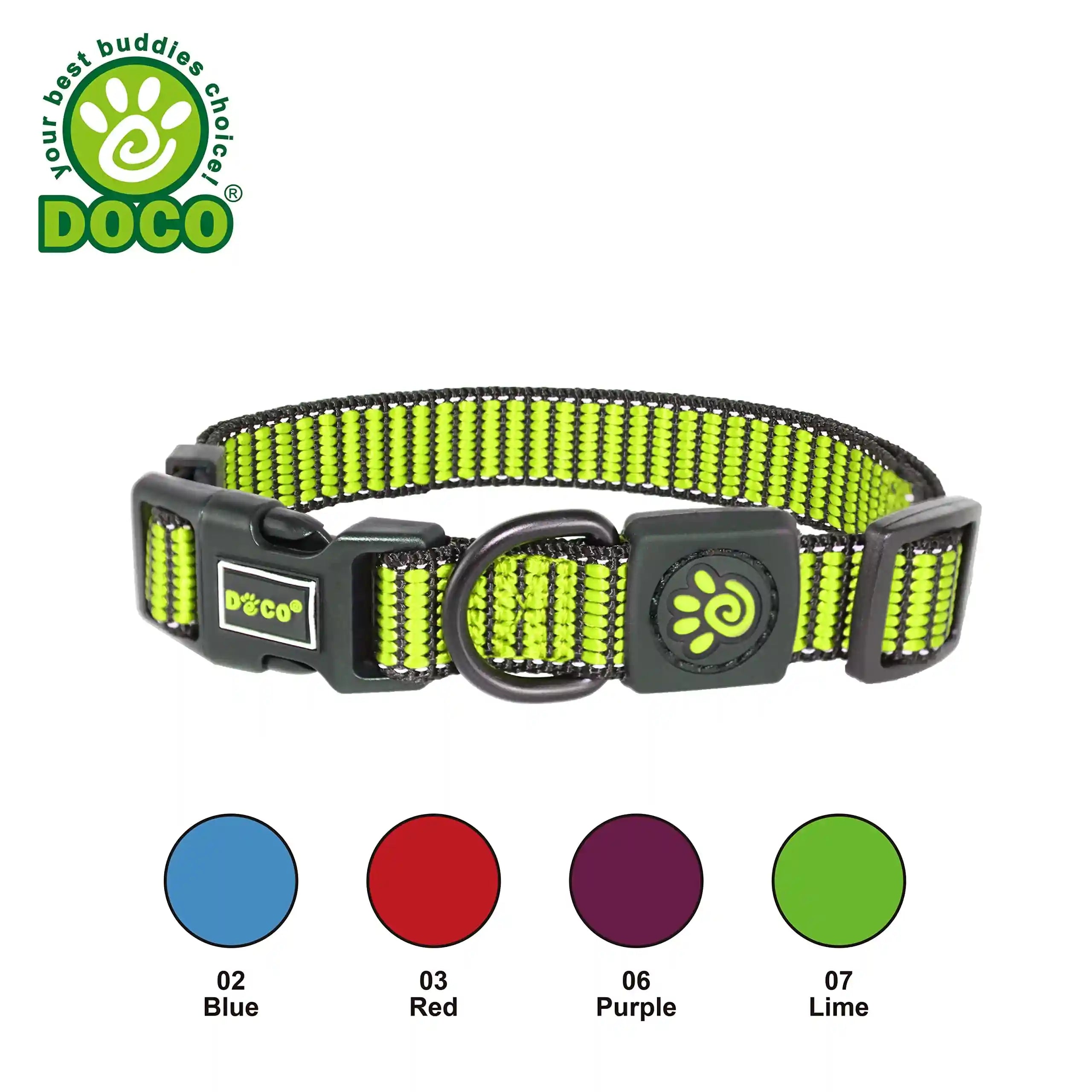 DOCO® Martini Bean Collar (DCS008) Sizes - XS, Color - Lemon - Safqqa Egypt