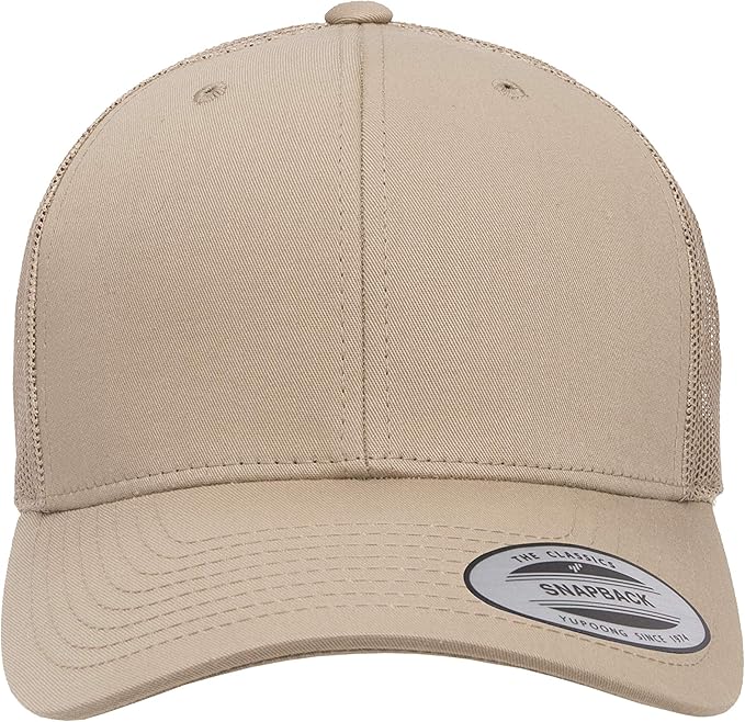 Yupoong Men Cap Hat Khaki Casual Adjustable Baseball Cap – Safqqa Egypt