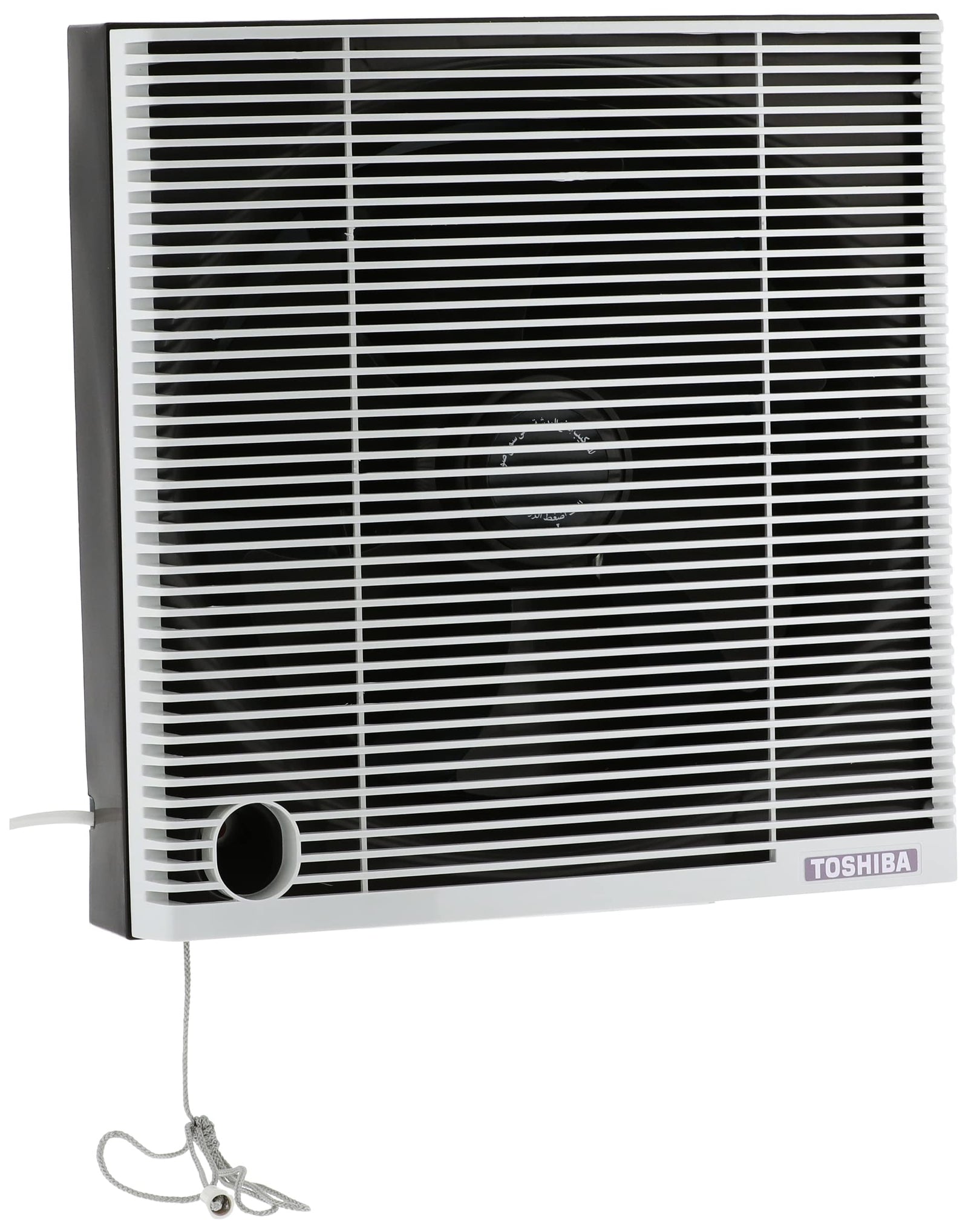 TOSHIBA Bathroom Ventilation Fan with Privacy Grid –  (Model VRH25S1C)