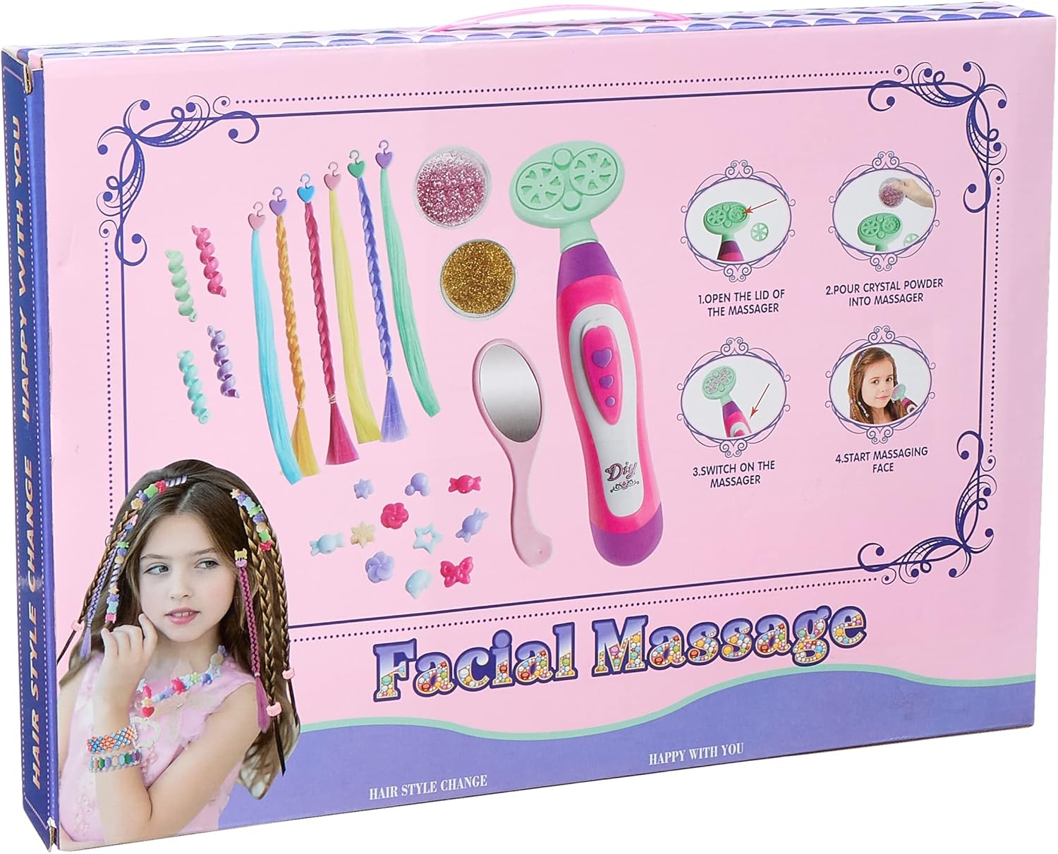 سلسلة خرز متعددة الألوان 