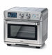 Ariete Airy Fryer 2-In-1, 25L Toaster Oven + 7L Air Fryer, Oven Toaster Grill With Large Capacity, Rotisserie Function, Silver - Safqqa