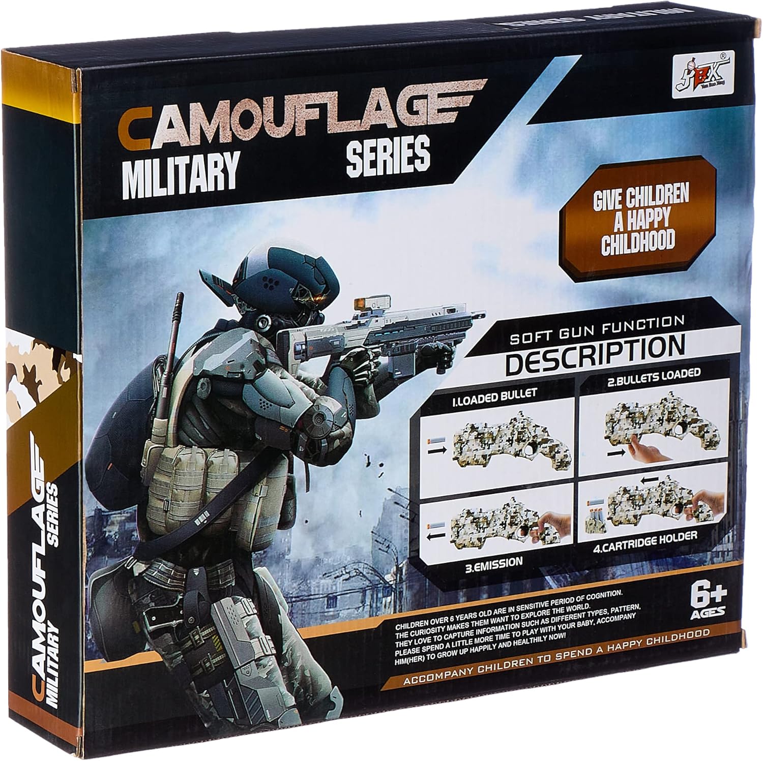 Camouflage Military Series Toy Set