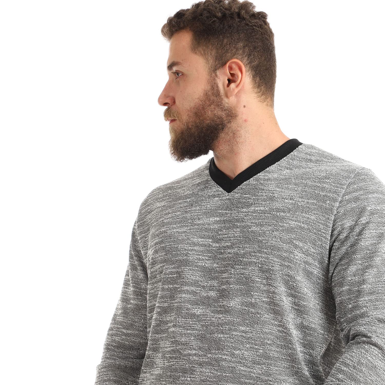 Off Cliff Crew Neck Long Slevees SweetShirt For Men,Ideal for casual outings, chill weekends or layered smart‑casual looks.