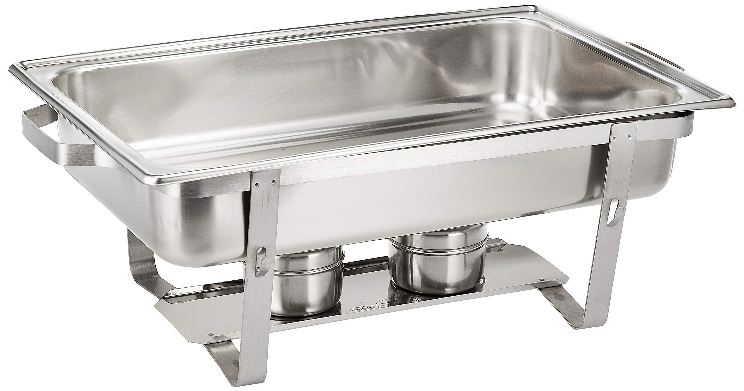 RAJ Double Rectangular Bowl ,Silver Double rectangular design with two compartments - Safqqa