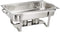 RAJ Double Rectangular Bowl ,Silver Double rectangular design with two compartments - Safqqa
