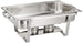 RAJ Double Rectangular Bowl ,Silver Double rectangular design with two compartments - Safqqa