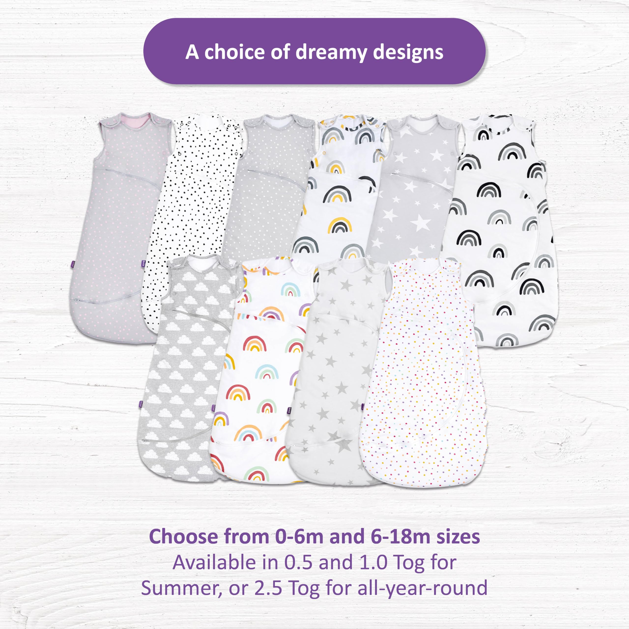 Snüz SnuzPouch Infant Sleeping Bag – Clever Nappy Change Zip – Safqqa Egypt