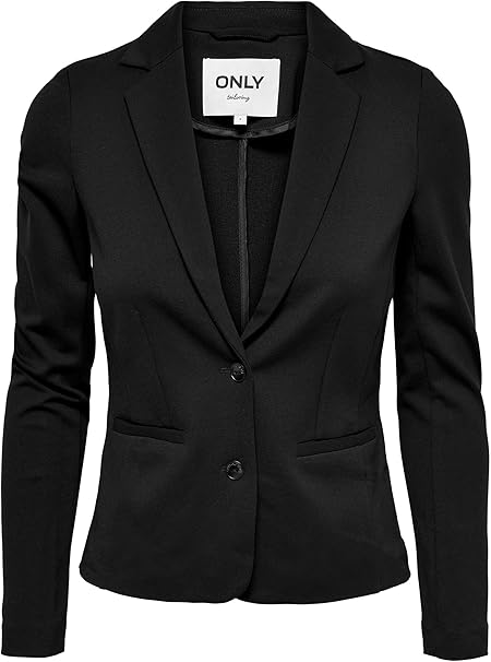 ONLY Women’s Blazer Elegant Formal Wear Black – Safqqa Egypt